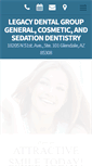 Mobile Screenshot of legacydentalgroup.com